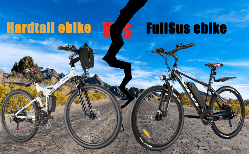Electric Bike Hardtail vs Full Suspension - VIVIEU