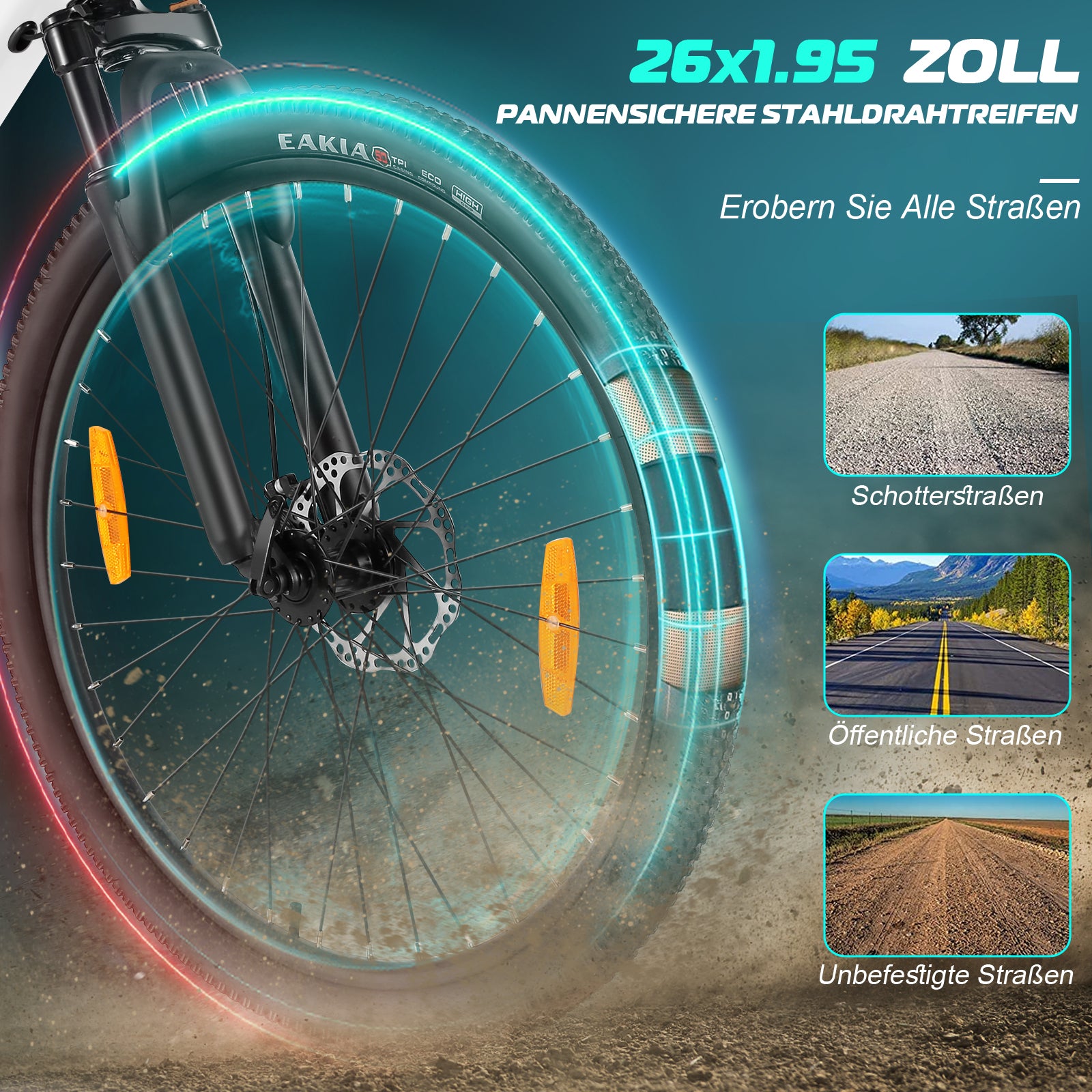 VIVI Elelctric Bike Commuter Hardtail Electric Mountain Bike