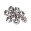 VIVI Bike Universal Flange Nut M12-1.75mm Serrated Hex Nuts