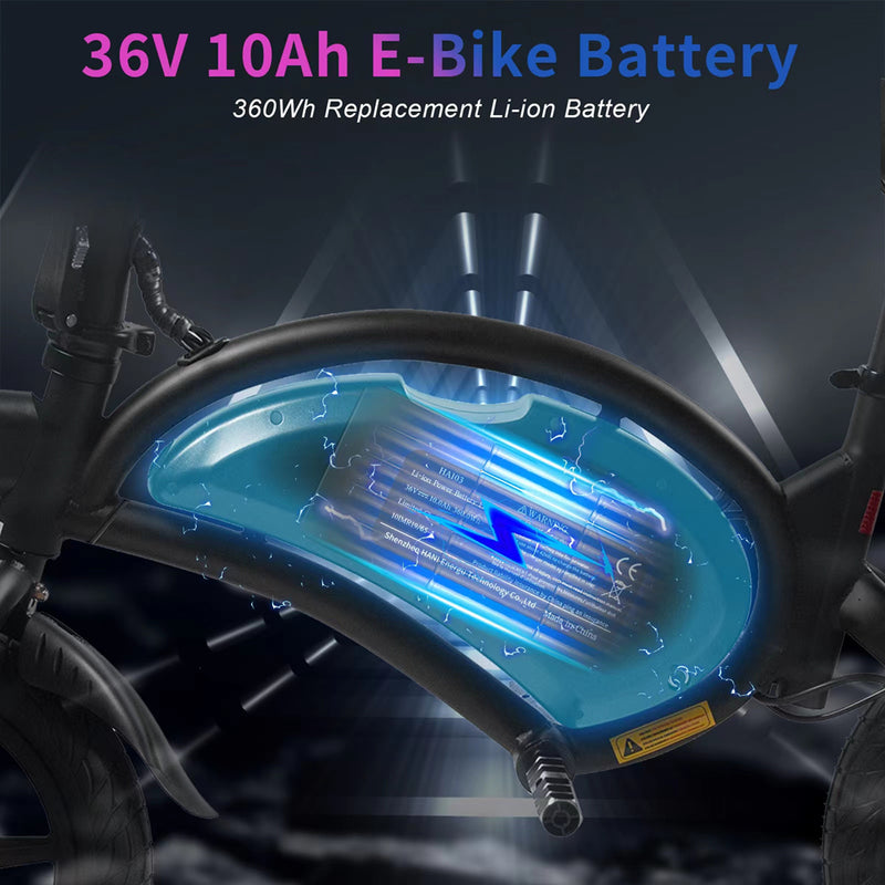Baterie cu litiu VIVI HA103 36V 10Ah pentru bicicleta electrică Vivi 26LGB/M026TGB/MT26G